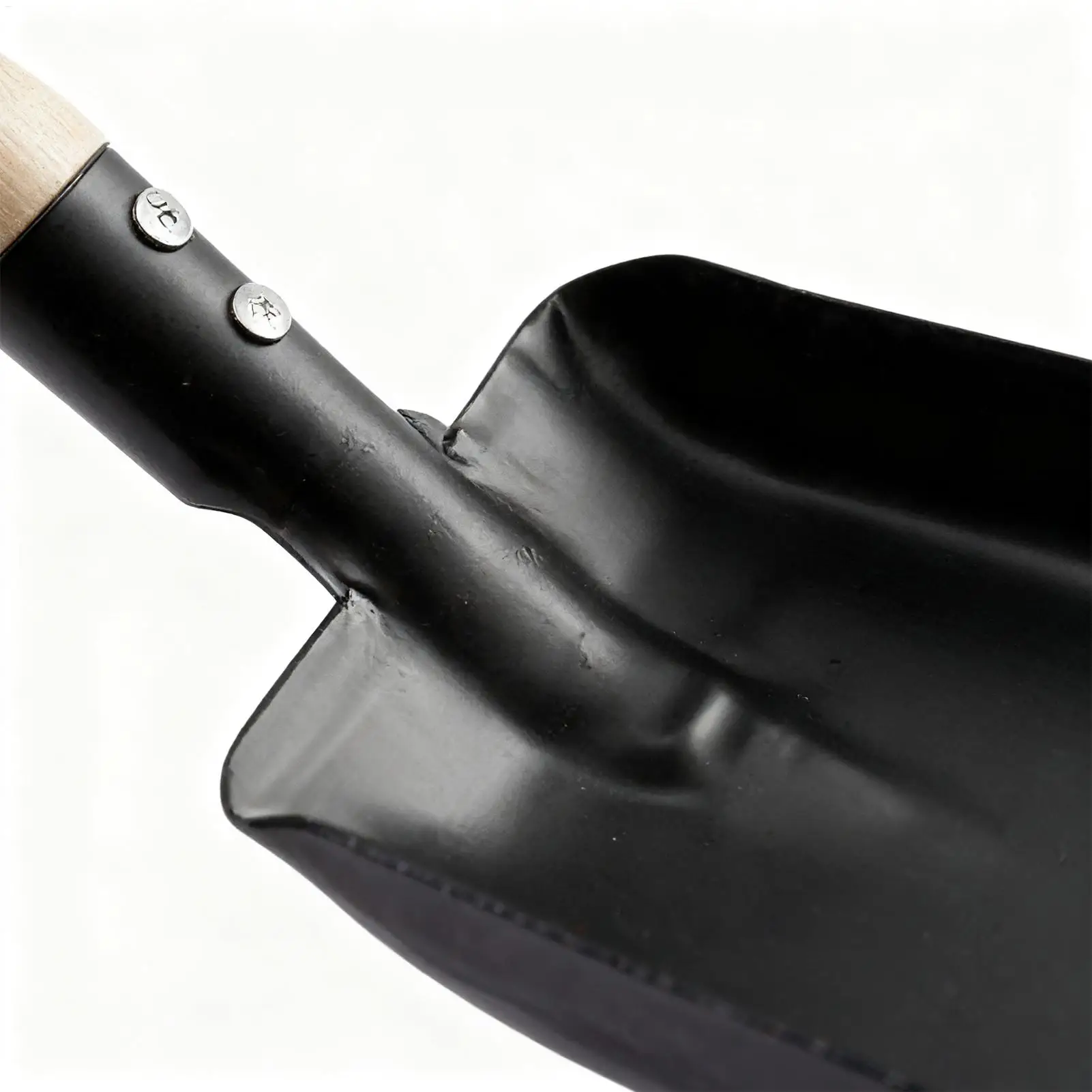 مجموعة واحدة من مجرفة الرماد شديدة التحمل بمقبض خشبي وفرشاة حفرة النار ومجموعة مغرفة الفحم لموقد الخشب في الهواء الطلق