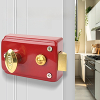 1pc Home Security Latch Rotate Bolt Latch Gate Latches Door Slide Lock Twist Rotating Barrel Lock Indoor and Outdoor Door Locks
