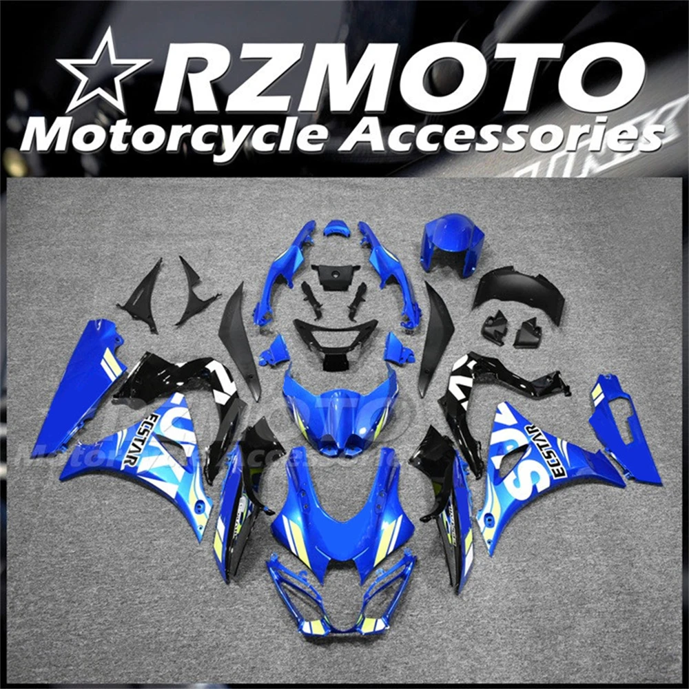 Injection Mold New ABS Fairings Kit Fit for Suzuki K17 L6 L7 GSX1000 17 18 19 2017 2018 2019 Bodywork Set Blue