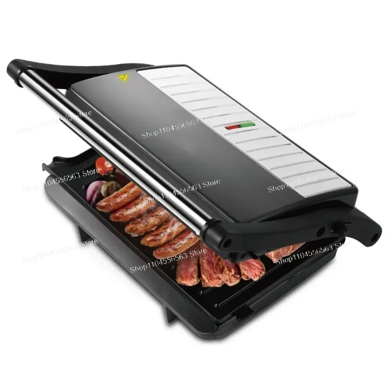 

3-in-1 Portable Electric Griddle – 110V/220V Steak Maker & Pancake Machine & Light Toaster