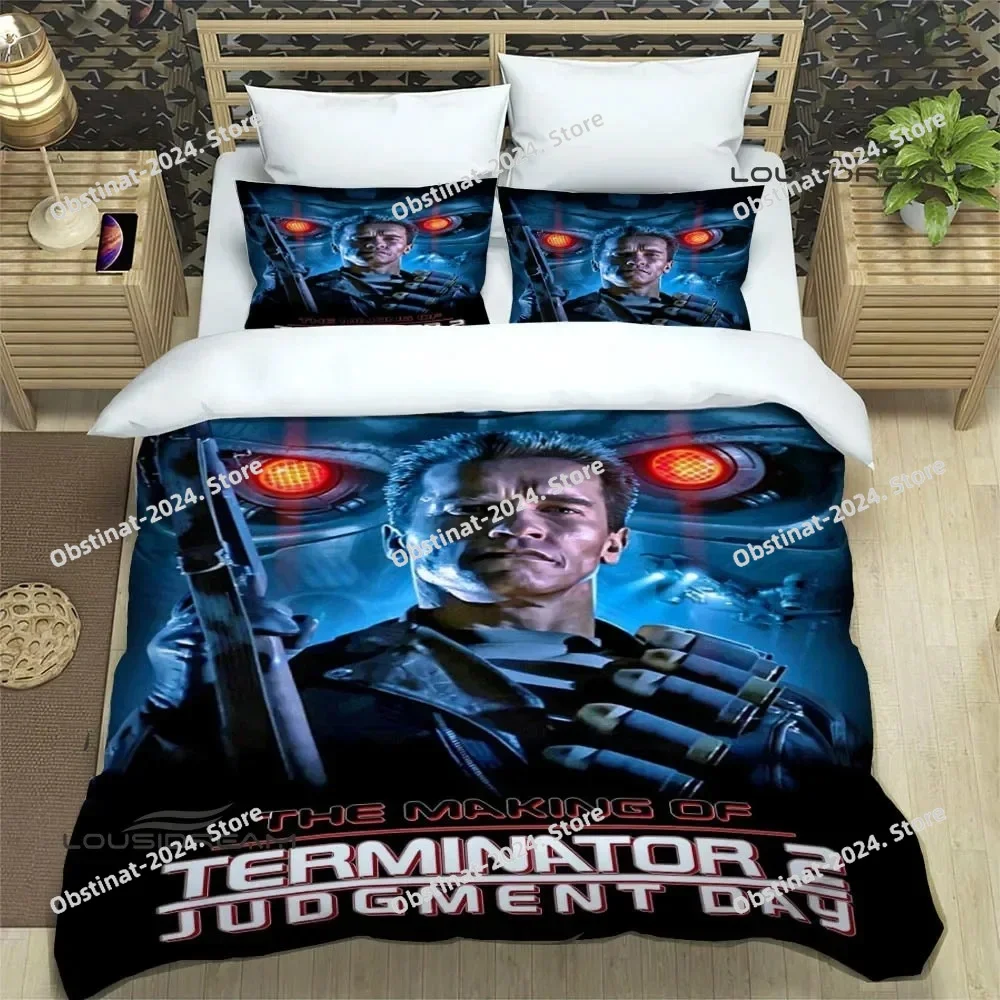 

Schwarzenegger Terminator Bedding Sets exquisite bed supplies set duvet cover bed comforter set bedding set luxury birthday gift