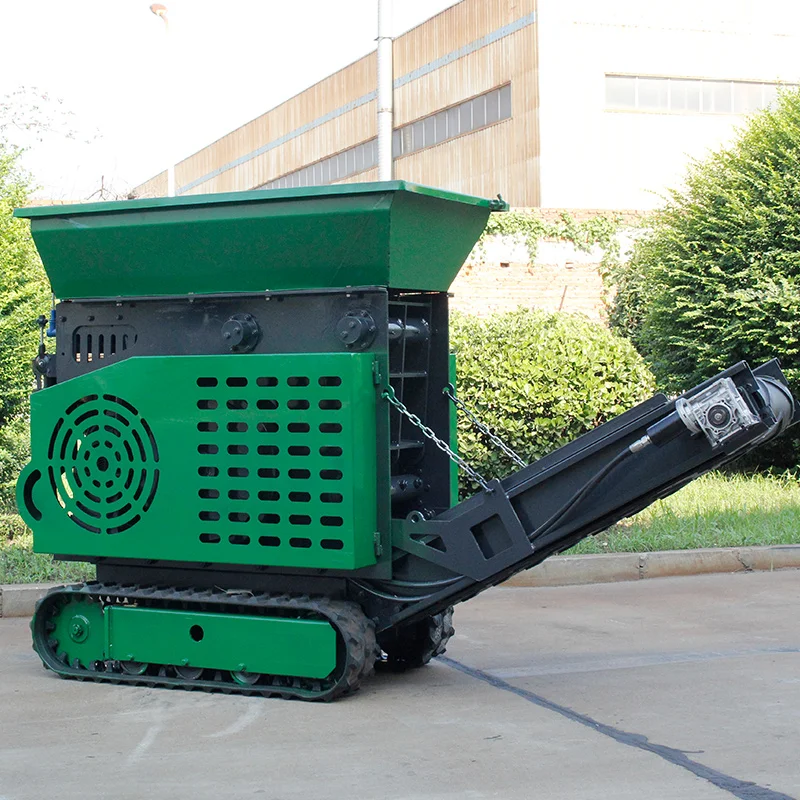 السعر الصناعي المحمول البسيطة حجر خام المطرقة مطحنة سحق آلة كسارة حجر التربة للبيع #4