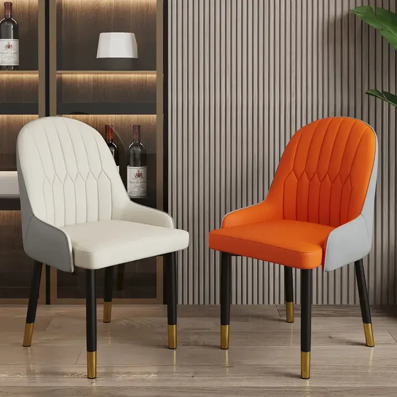 

Nordic Style Luxury Dining Chairs Backrest Chairs Hotel Dining Office Chair Nail Salons Makeup Stool Computer Chair Furniture