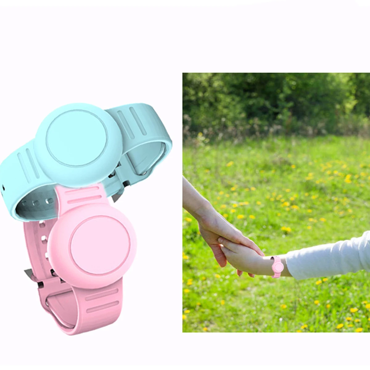 New Soft Silicone Kid Wristband for Apple Air Tag Lightweight GPS Tracker Holder Waterproof Child GPS Tracker Protector Bracelet image 6