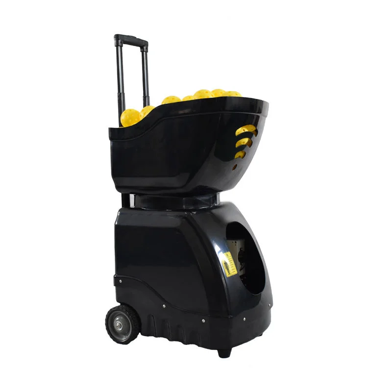 

Rechargeable Lithium Battery App-Controlled Remote Control Smart Pickleball Machine for All Skill Levels.