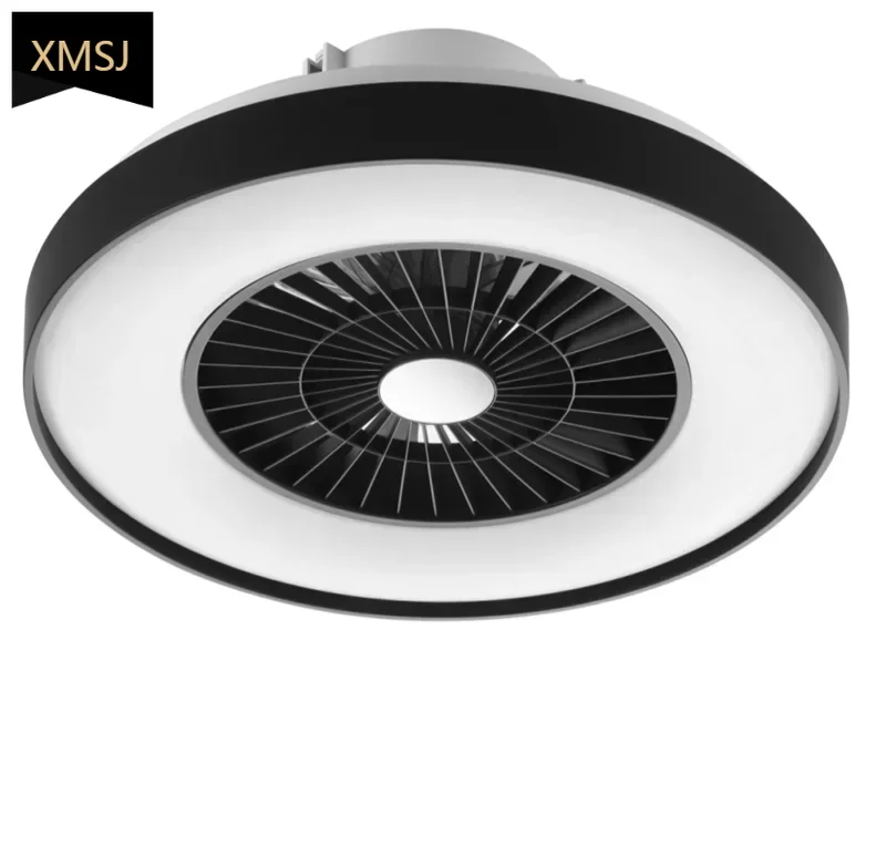 2022 New tuya led ceiling lamp with fan for Living Room LED Remote Control 3-color Lighting Modes ceiling fan