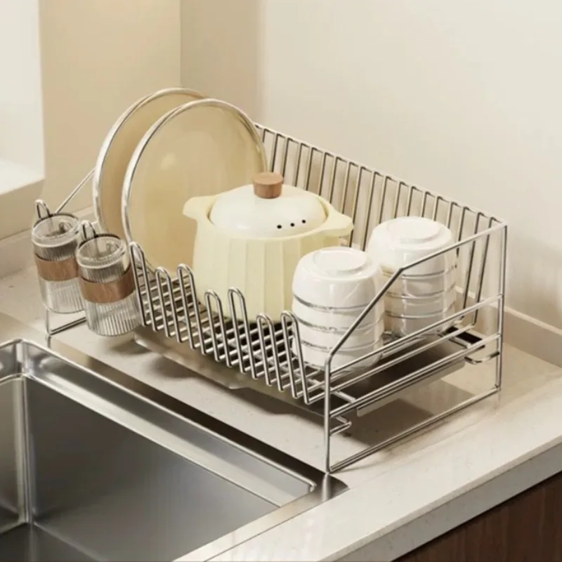 Spoon Corner Rack Under Sink Apartments Essentials Metal Dish Drying Holder Cutlery Gadgets Prateleira De Parede Household Items