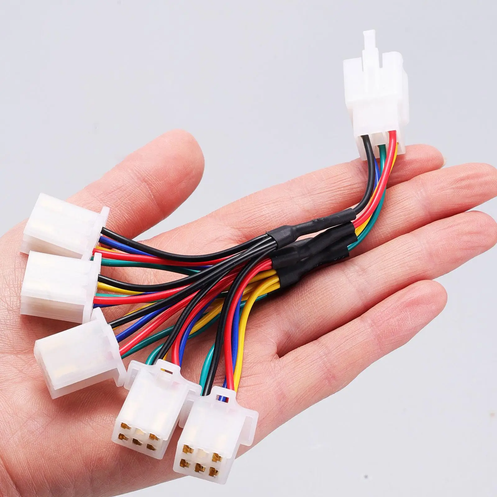Motor Controller Tester Brushless Hall Detection Cable Insulated Heat Shrink Secure Tool for Electric Bike Kit Service