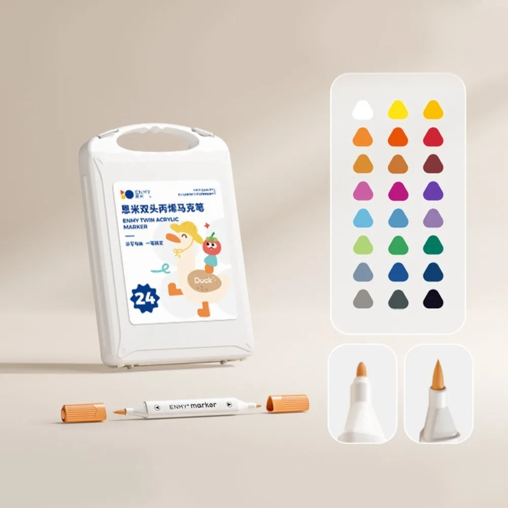 

Fineliner Drawing 24/36/48/60/80 цветов Художественные маркеры Архивные чернила Крючок Лайнер Двойной наконечник Кисть Акриловая краска Маркер Гелевая ручка