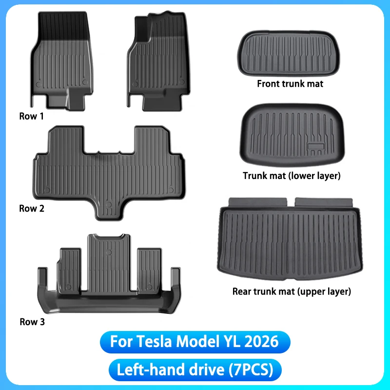 Floor Mat 7PCS