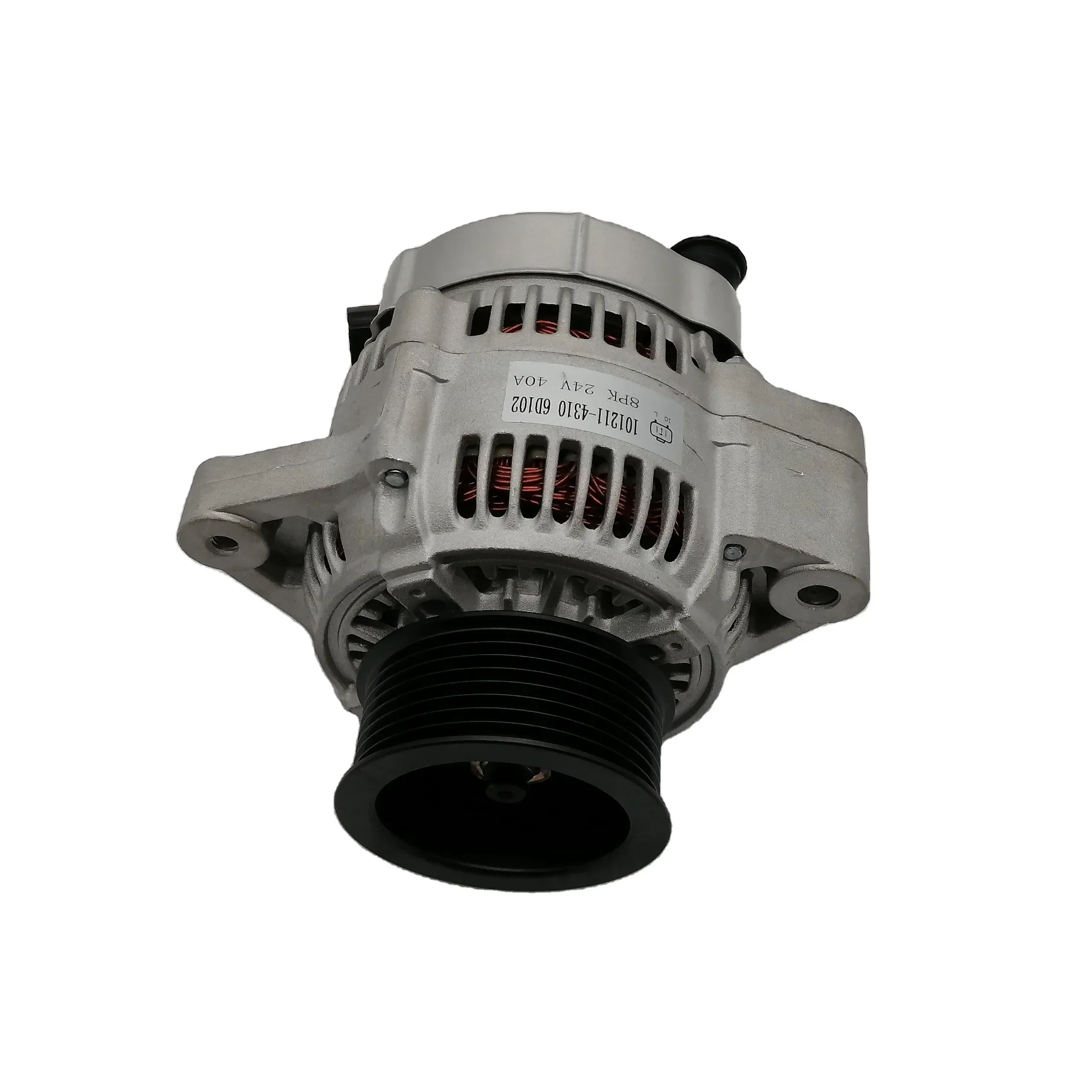 

Excavator parts 24V 40A 8PK Engine Alternator PC200-6 6D102 generator 101211-4310-6D102