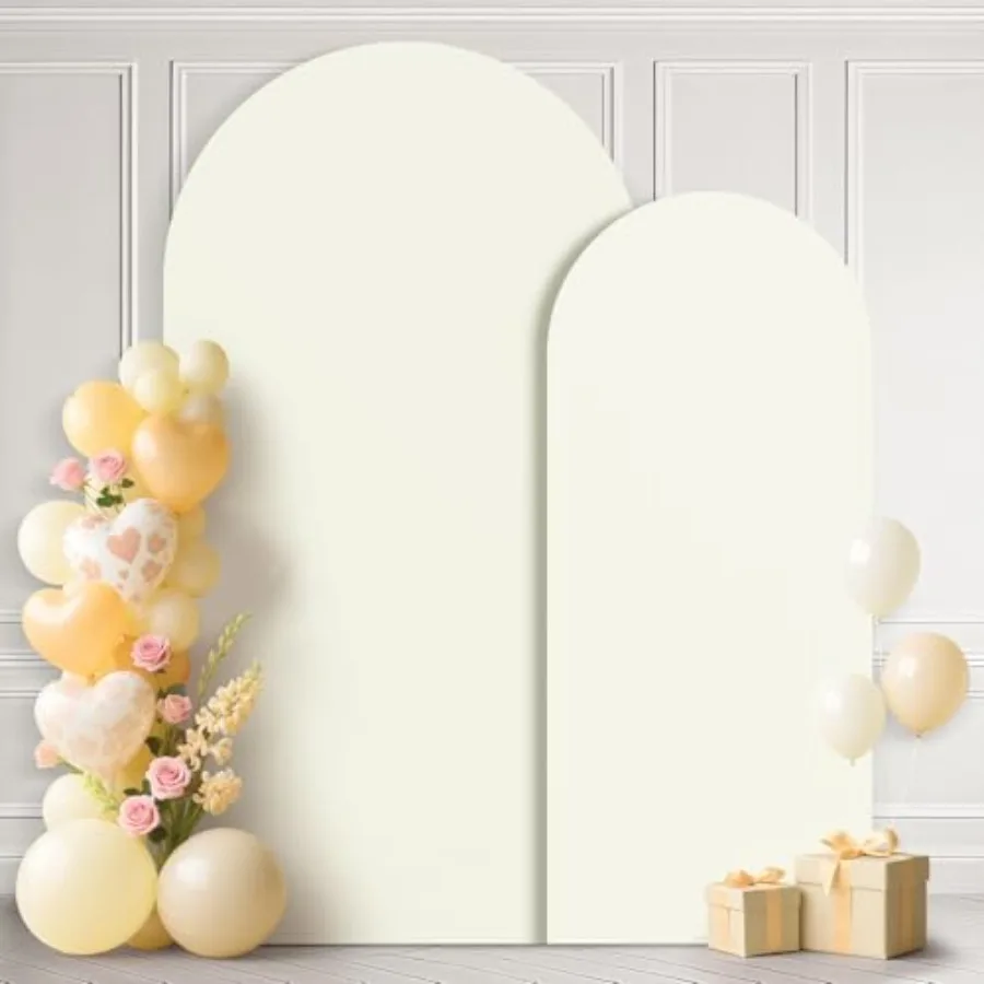

6 футов 7,2 фута свадебная арка фон с приталенной эластичной спандекс круглая верхняя подставка для свадебного банкета, церемонии, дня рождения