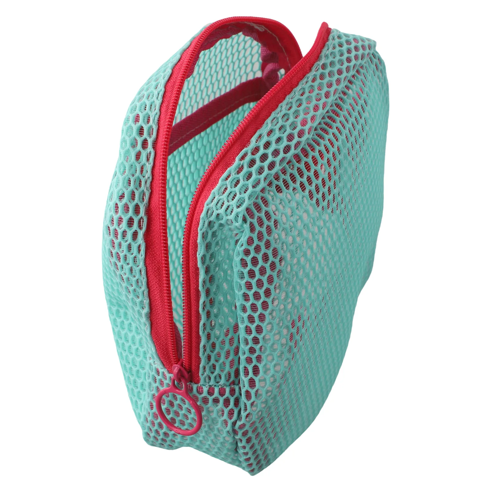 

Сетчатая сумка-мешок на шнурке в ярких цветах из дышащего материала для хранения косметики и туалетных принадлежностей