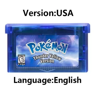 GBA Game Cartridge Pokemon Series Crown Flory Sky Unbound Quetzal geglazuurde Gaia Emerald Legacy videogameconsolekaart