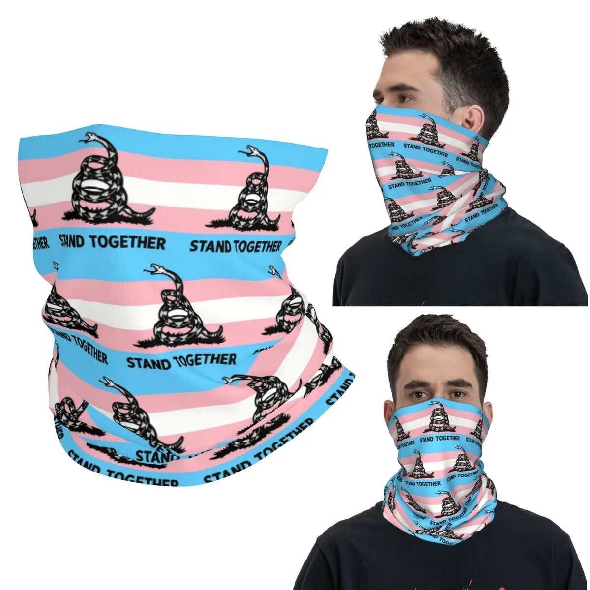 

Флаг Либертиангана Gadsdens, флаг Анкепа, бандана, гетры с принтом, волшебный шарф, теплая Балаклава для мужчин, женщин, взрослых