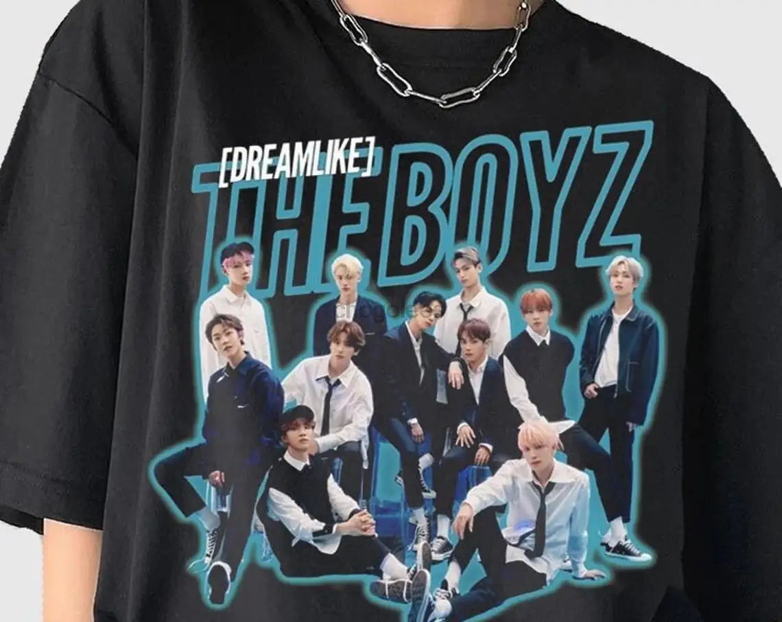 The Boyz Kpop Vintage Shirt Sunwoo The Boyz Merch Yoongi Suga juyeon kevin younghoon hyunjae eric sangyeon The Stealer Shirt