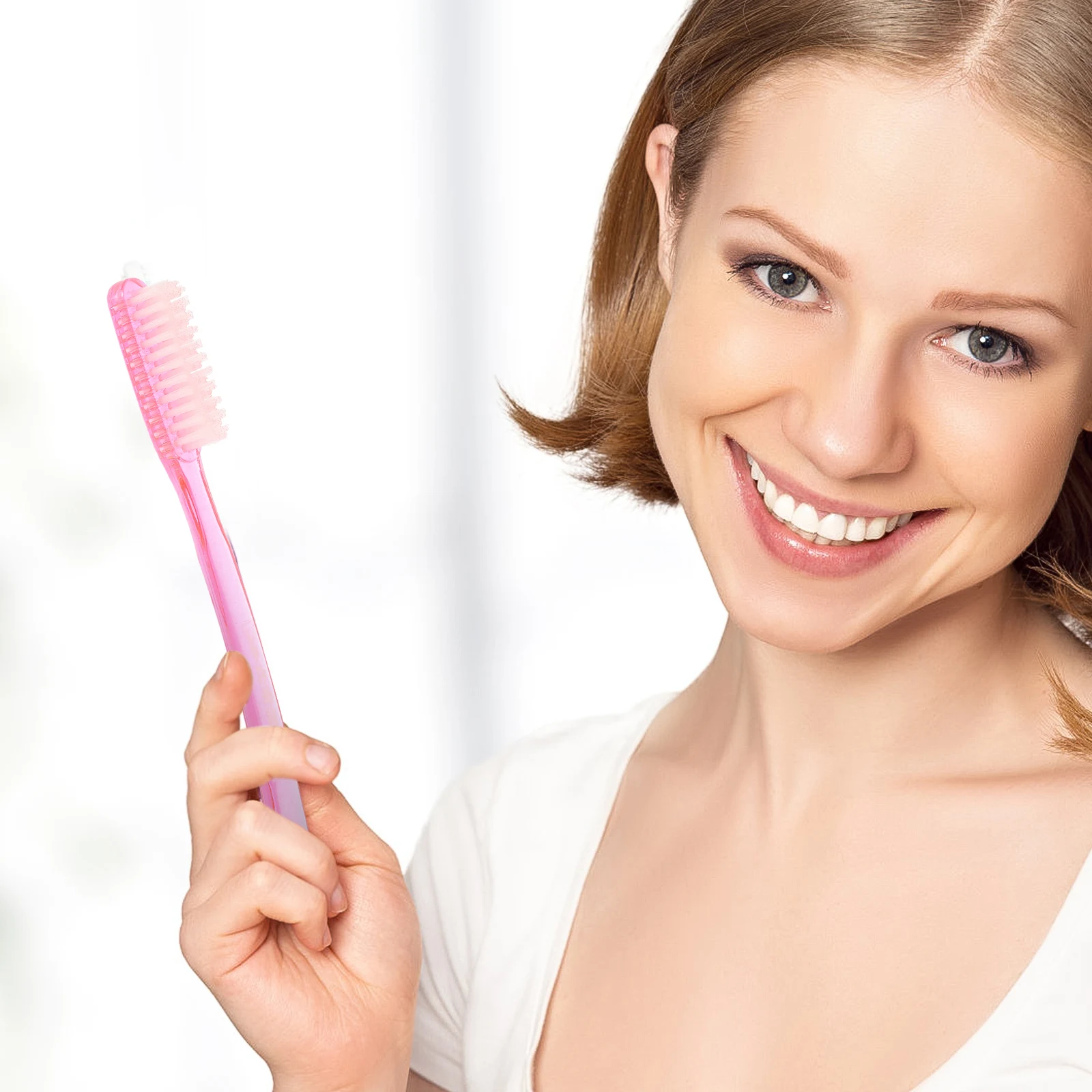 

6pcs Super Bristle Toothbrushes Adult Premium Quality Strong Cleaning Travel Daily Dental Adults Premium Toothbrush Oral Care