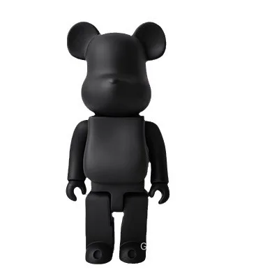 28cm 400% Bearbrick Bear @ Brick Action Figures fai da te Paint Bear Brick Toys orso violento ornamenti decorazioni per la casa giocattolo regalo di