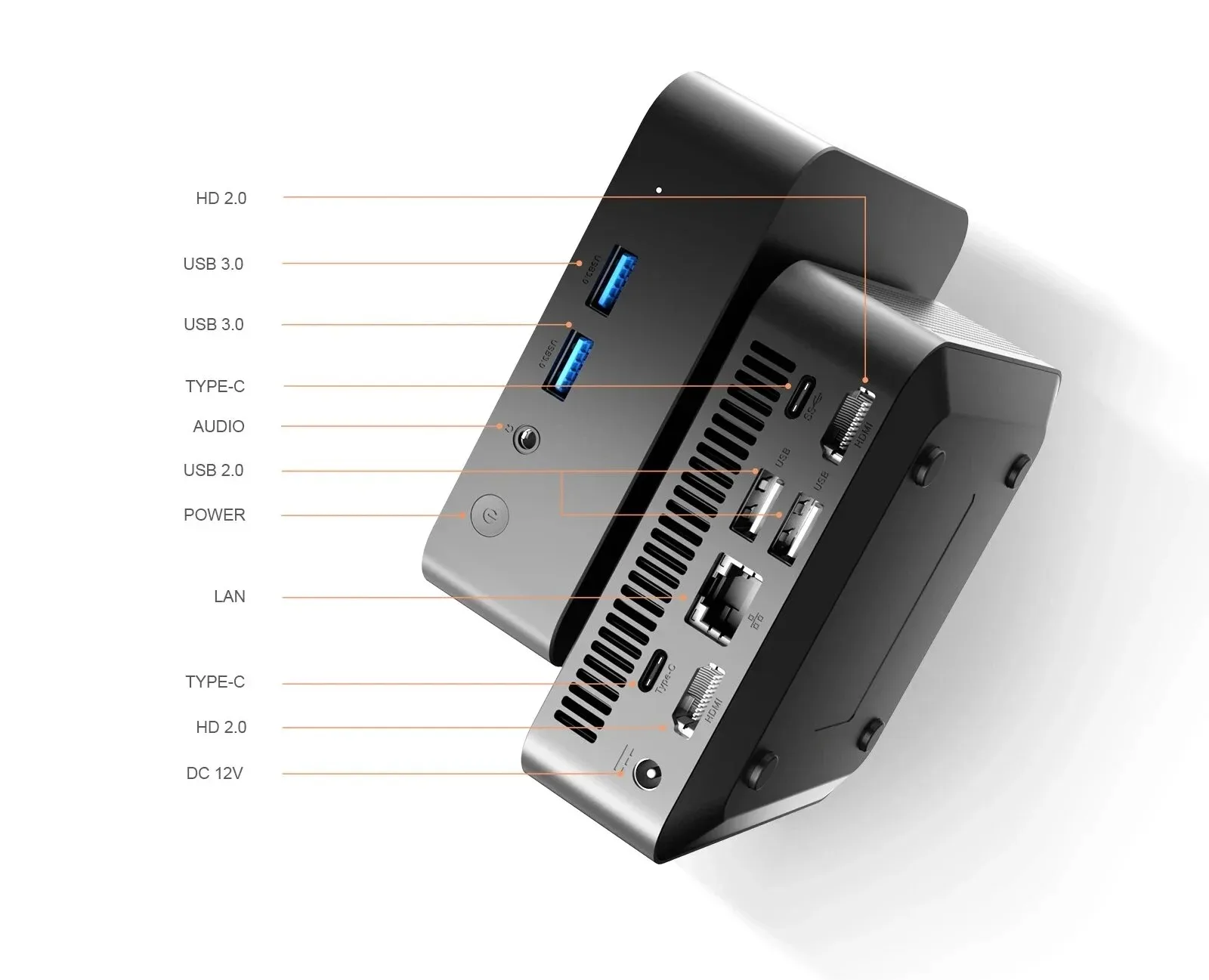 2026 Windows 11 Mini PC Computer Intel Core I9 8950HK Mini Pc