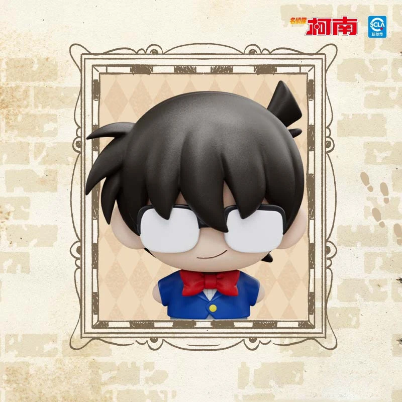 جديد المحقق كونان سوبر دمية صغيرة صندوق أعمى شينيتشي كودو كوجورو أنيمي الشكل المغناطيسي مغناطيس الثلاجة نموذج صندوق غامض #3