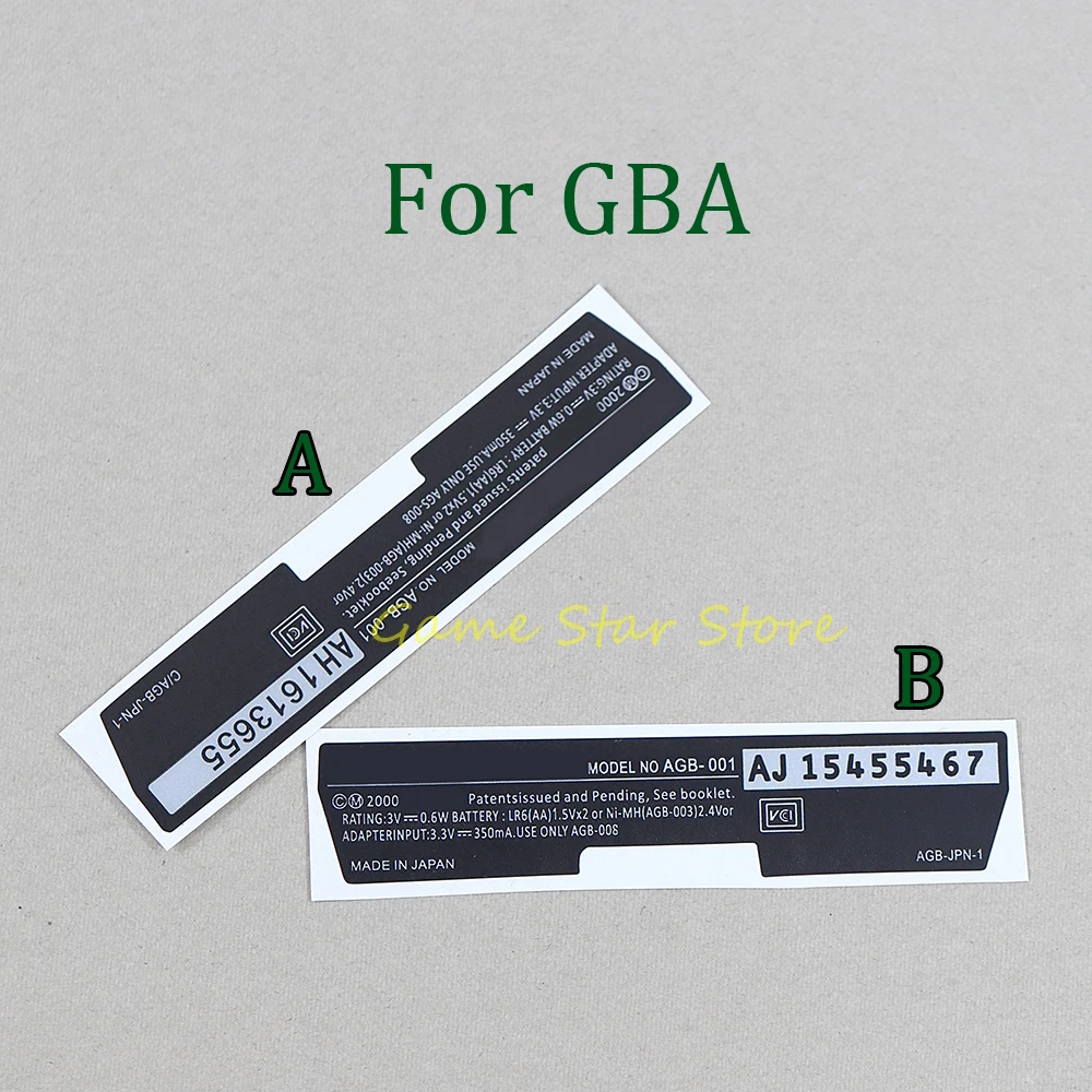 10-шт-для-gba-label-задняя-наклейка-для-gameboy-advance-запасные-части-для-игровой-консоли