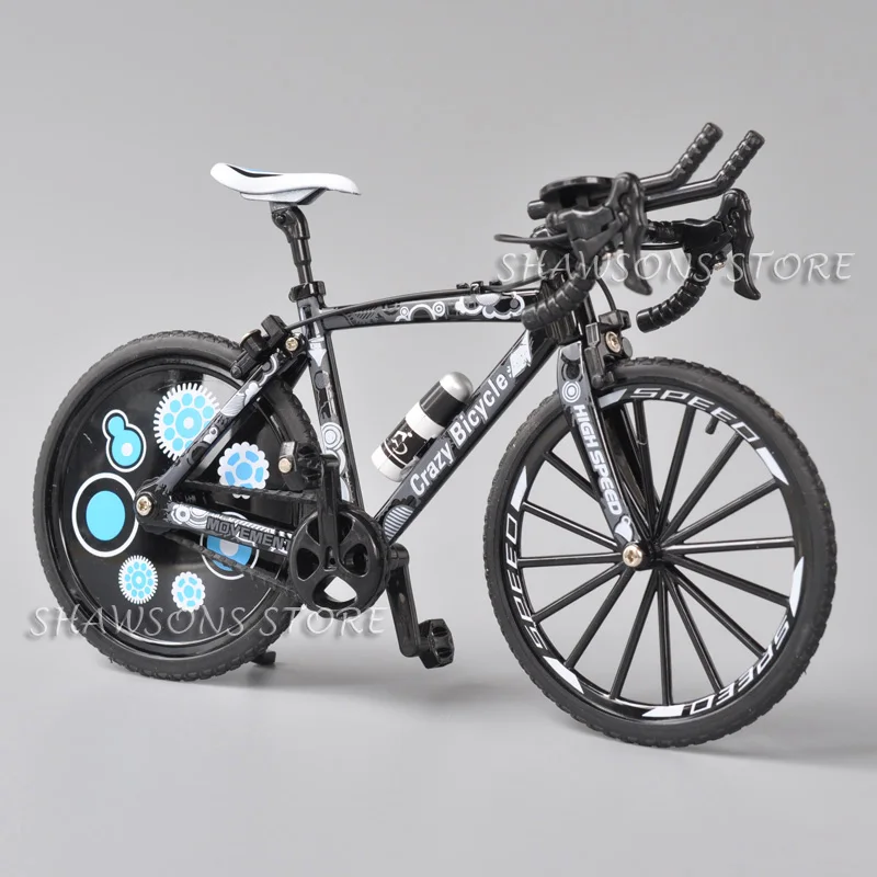 1:8 Scale Diecast Metal Model Bicycle Toys Racing Cycle Cross T.T Trek Bikes Miniature Replica Collectible