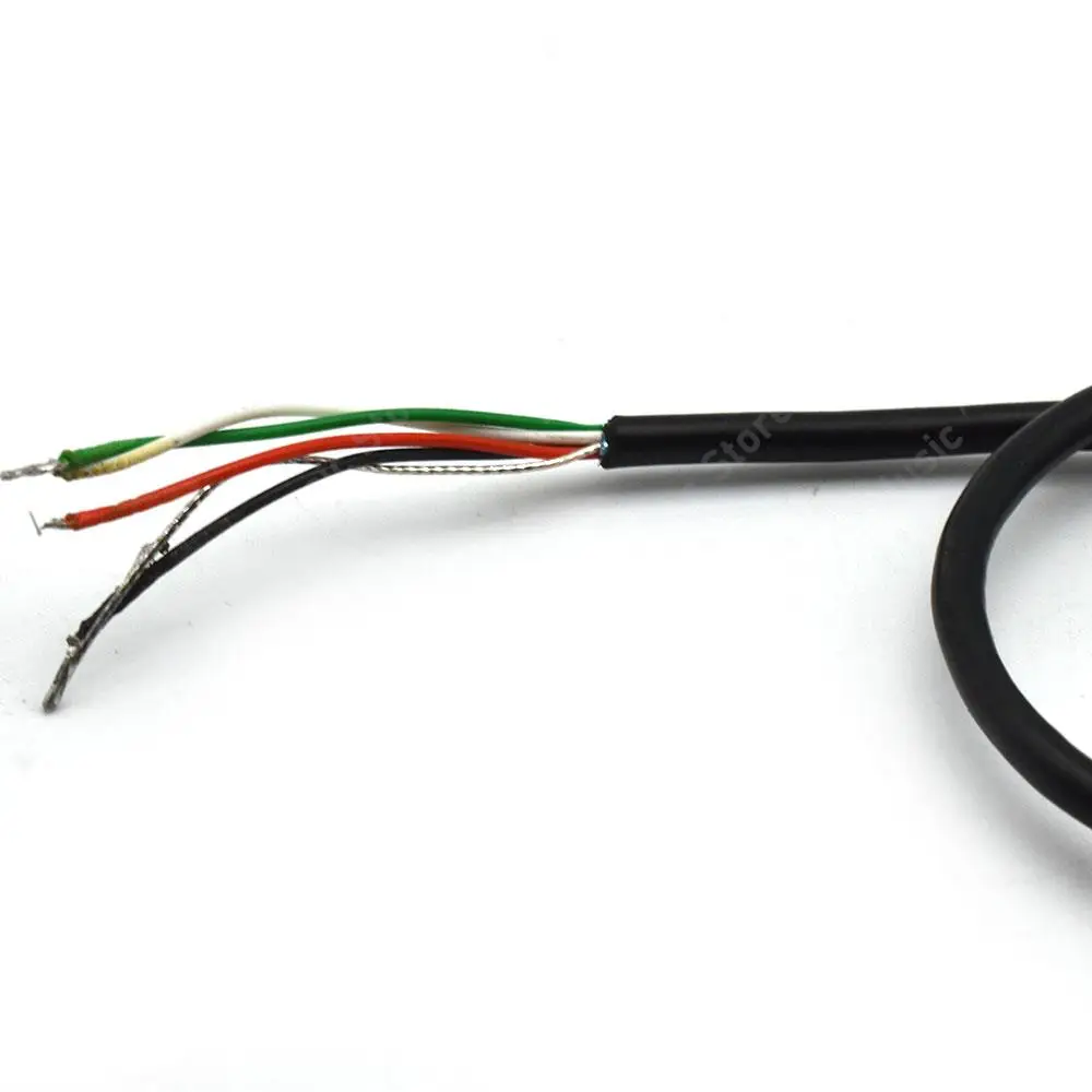 1Pcs Four-Core with Shield Cable for Electric Guitar Pickup Making Humbucker with Coil Spliting Cable 300/350MM
