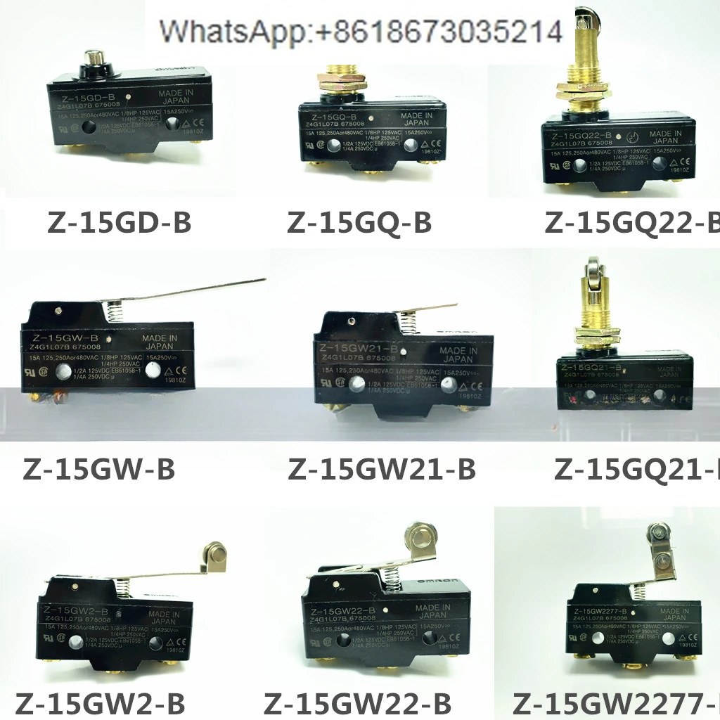 Limit switch travel switch micro switch LXW5/Z-15GQ/GW22/GQ21/GQ22/GD silver touchpoint