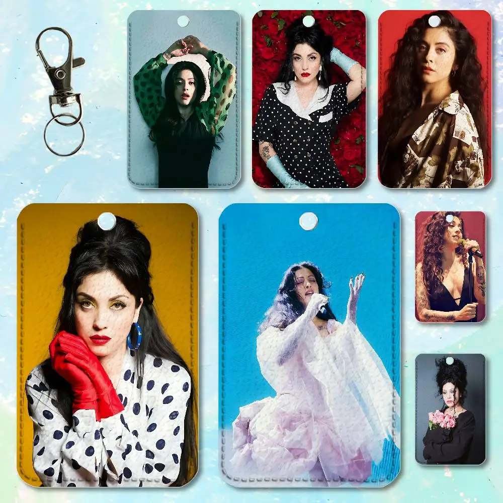 

M-Mon Singer L-Laferte Custom Access Card Case Leather Card Holder Transportation Card Case Gifts