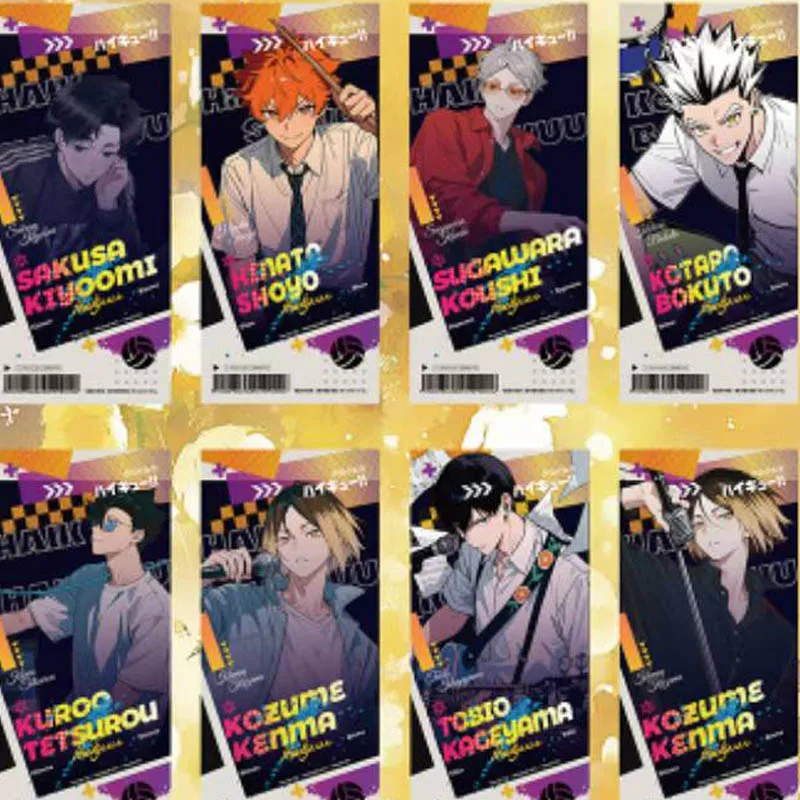 Remai Wenchuang Wholesale Haikyuu Collection Cards Booster Box "Summer Flowers" Series Acrylic Stamp Kids Playing