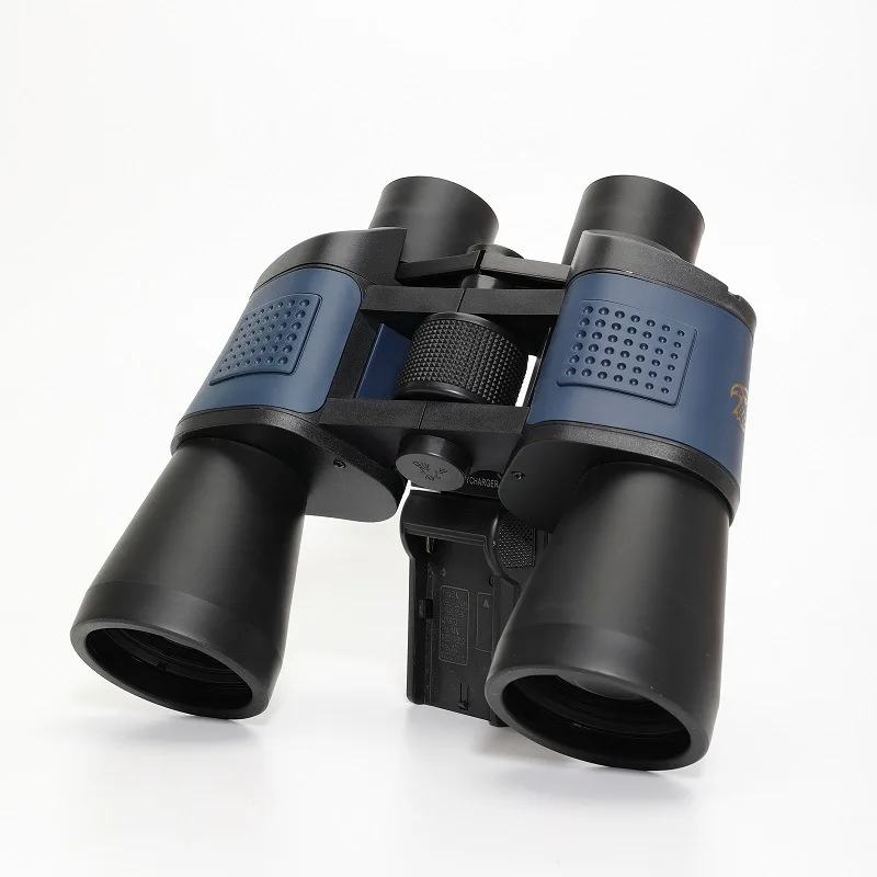 60x60 Binoculars Refracting Clarity Focal Length 40mm Low Light Night Vision Red Film Golden Eagle Telescope 80x80 Coordinates