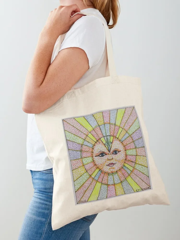 Sun King Tote Bag eco bag folding shopper bag women canvas Canvas stote