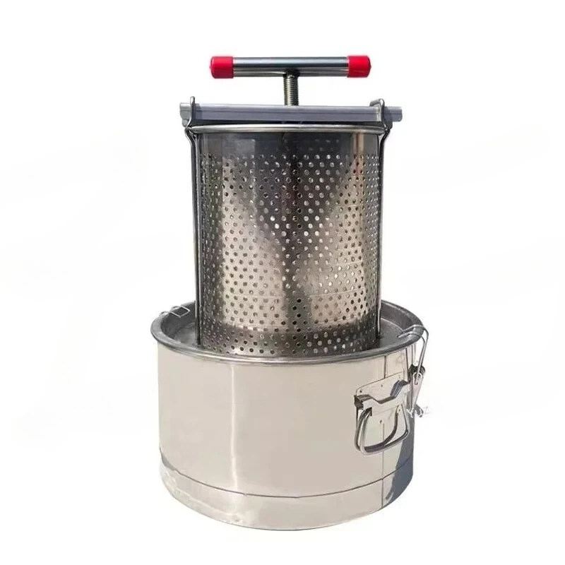 Beekeeping Equipment Beewax Press Storage Stainless Steel Beewax Press Honey Extractor Squeeze Sugar Juice Beekeeper Tools