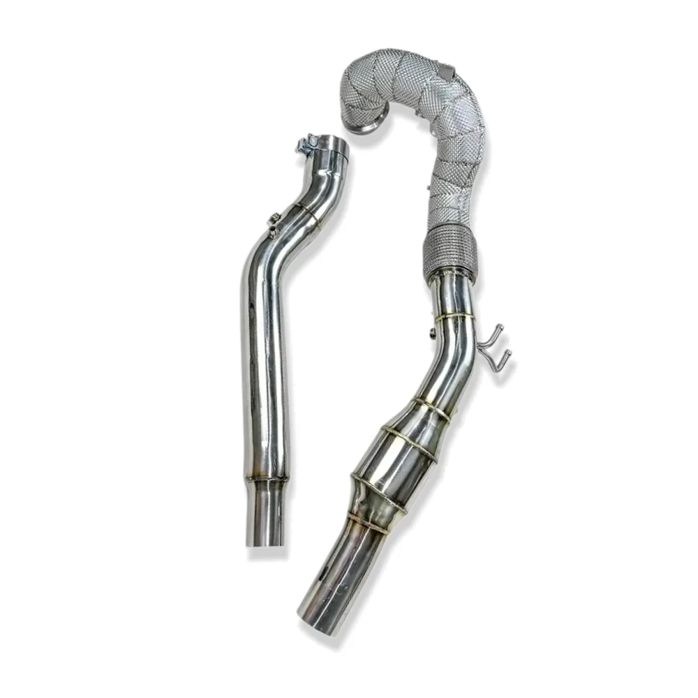 

High-quality Stainless Exhaust Pipe for Audi Q3 2.0T 2018-2024 Downpipe with Heat Insulation Power Upgrade Perfect Installation