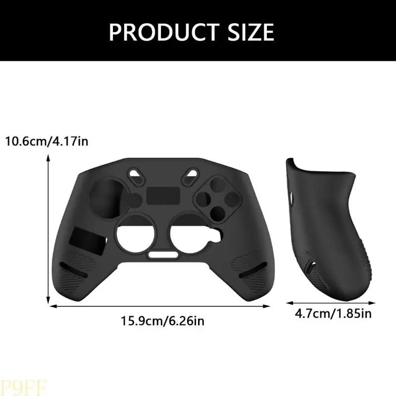 CS1W Game Controller Silicone Cover for 4 Protector Case Shell Housing Dustproof Scratch Resistant Skin Cover