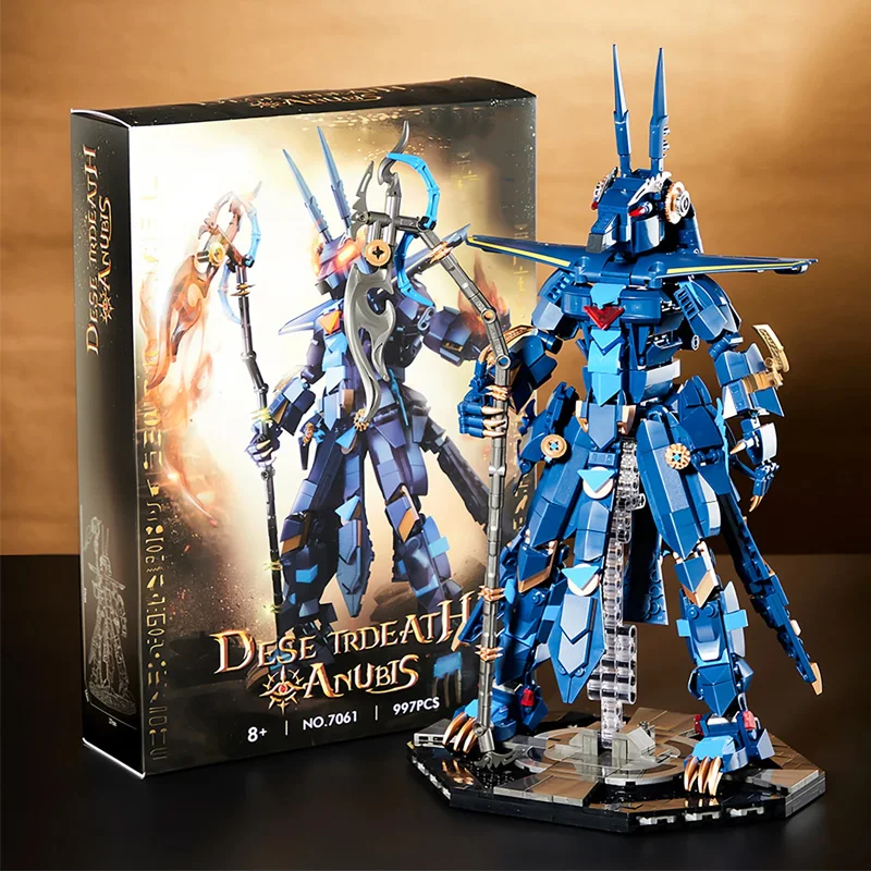 

MOC Mech 7061 Model Building Blocks Set Boys 997pcs Assembled Mechwarrior Robot Collectible Robot Puzzle Small Bricks Toys Gifts