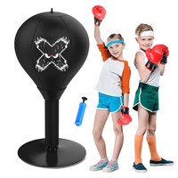 Boxing Bag Boxing Desktop Speed Ball Suction Cup Stress Buster Desktop Boxing Punching Ball Suction Cup Stress Reduction Tool