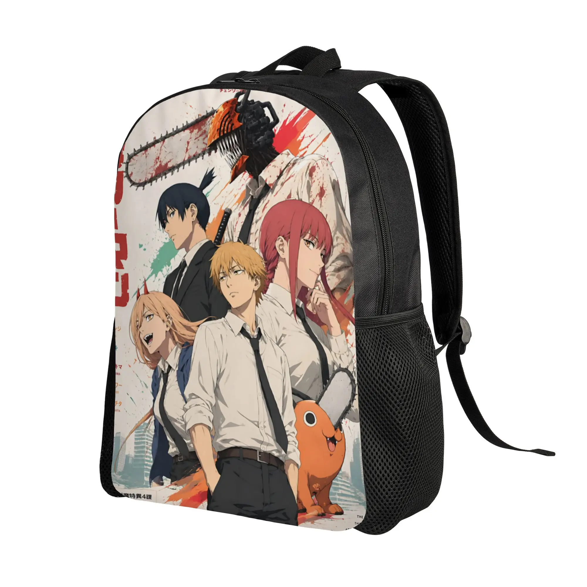 1Piece Backpack Chainsaw New School Year Schoolbag Office Work  C-Chainsaw Man Birthday Gift New Term Starts