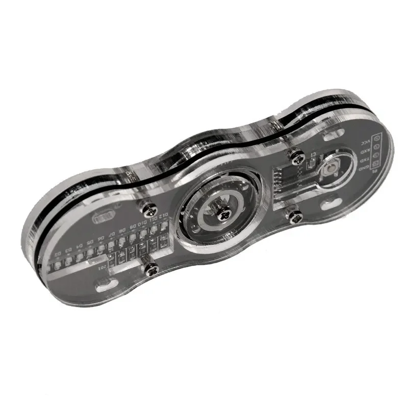 

Two-leaf fingertip gyro production kit LED luminous gyro, electronic DIY parts, welding production HU-003