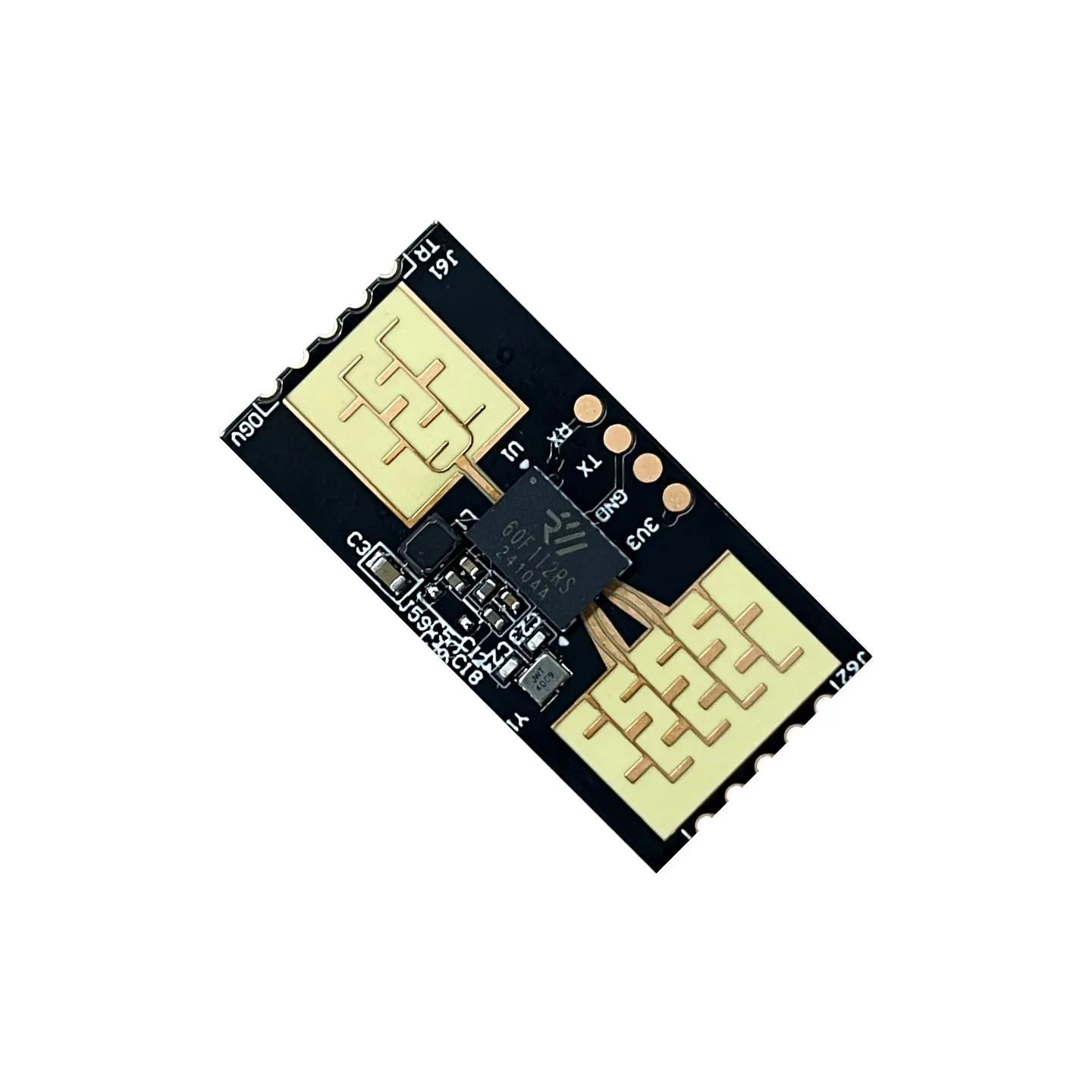 60G mmWave BSD Radar Module for Car Motorcycle Blind Spot Detection 40m Range UART Anti-Collision Sensor