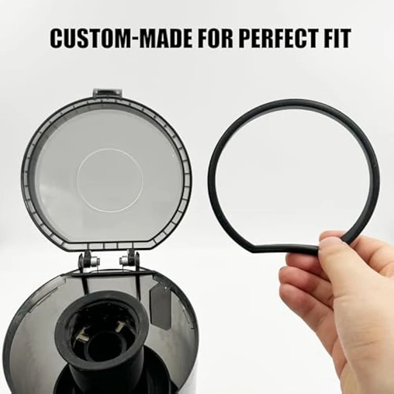 2PCS Replacement Gasket Stick Vacuum Cordless Dust Bin Lid,Seal Attachments for 18v PCL720, PBLSV716, PBLSV717-ANKL