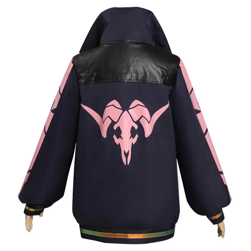 Rebecca Cosplay Costume Wig Anime Edge Cospaly Runner Fantasy Women Jacket Coat Halloween Carnival Outfits For Disguise Ladies