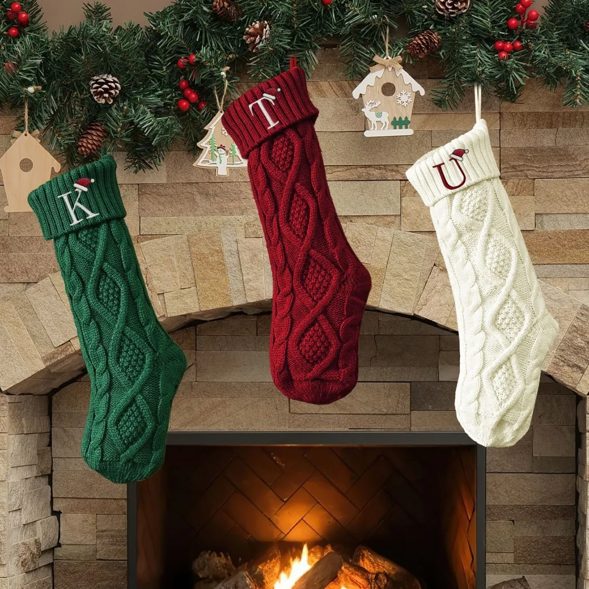 

Украшение дома, рождественский чулок, подарочная сумка с конфетами, подвесной декор для рождественской елки, рождественский орнамент, аксессуары для рождественских чулок