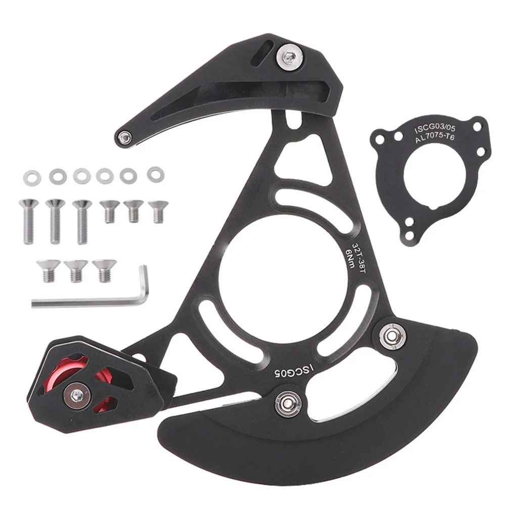 /Aluminum /Alloy /Mountain Bike Single Disc Chain Guide Protector 32T-38T For ISCG03 ISCG05 Bottom Bracket Cycling Bicycle Parts