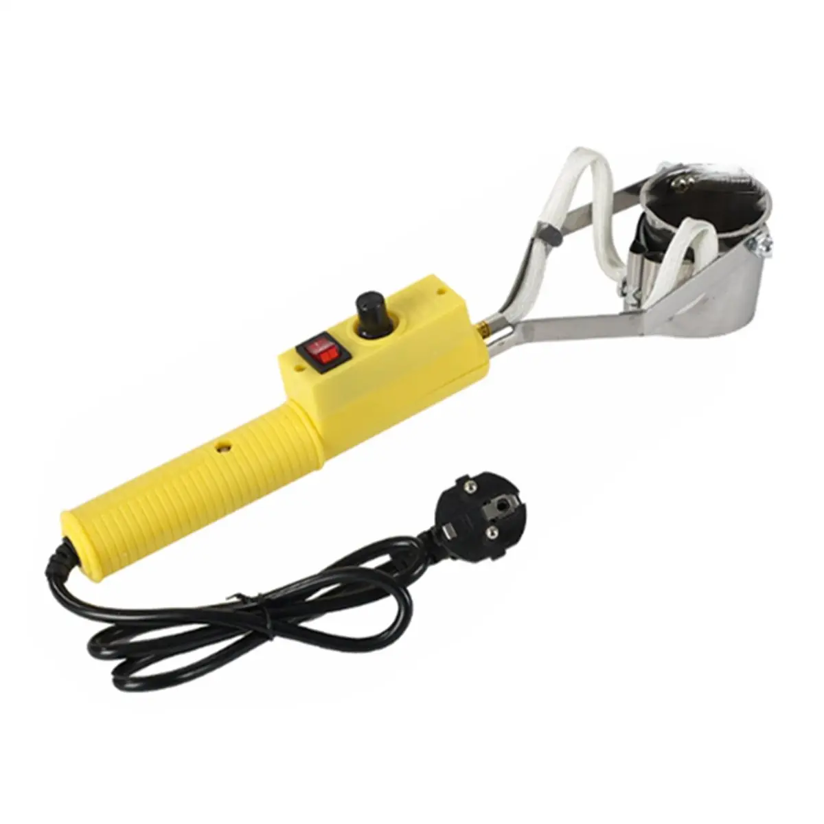 DT35BG 500W Portable Solder Pot Tin Melting Furnace Handheld Adjustable Temperature Control Desoldering Bath Tool EU Plug