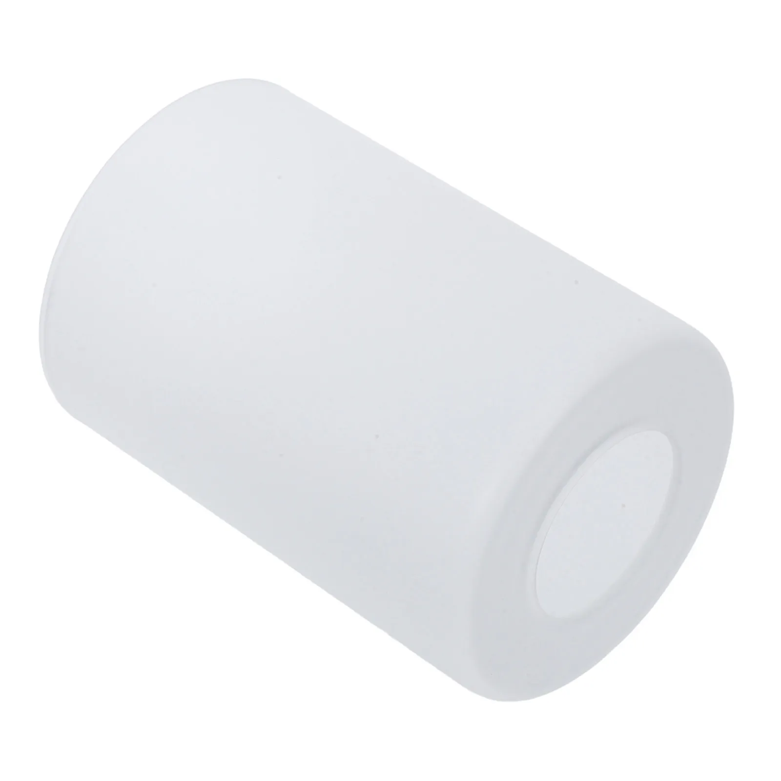 

Glass Cylinder Lampshade Frosted White Drum Pendant Light Shade E27 Replacement Cylinder Lamp Cover 5x3.5 Size for Modern