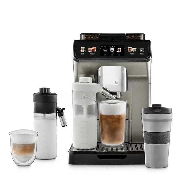 

Кофемашина, 13-скоростная шлифовка, автоматическая интеллектуальная сеть, горячая и холодная пена молока, оригинальный импорт