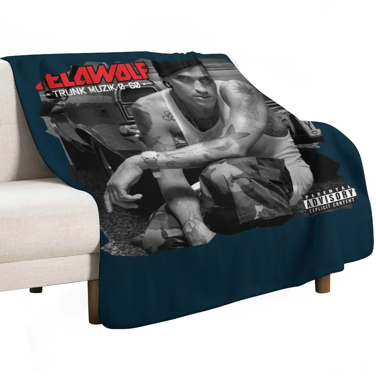 Yelawolf Trunk Muzik Training Waistcoat Throw Blanket manga Single Quilt Sofa Blankets For Sofas bed plaid Blankets