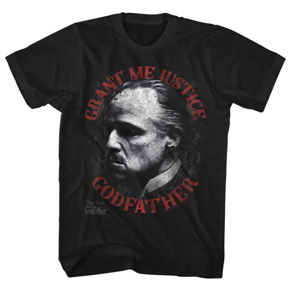 The Godfather Movie Don Corleone Bust Photo Grant Me Justice Men's T Shirt