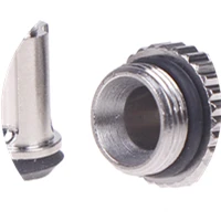 【ui】Metal Spray Gun Nozzle Replacement Kit With 0.3mm Tip And Covers, Uncharged Spray Gun Accessories Set